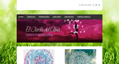 Desktop Screenshot of eljardindelalma.com